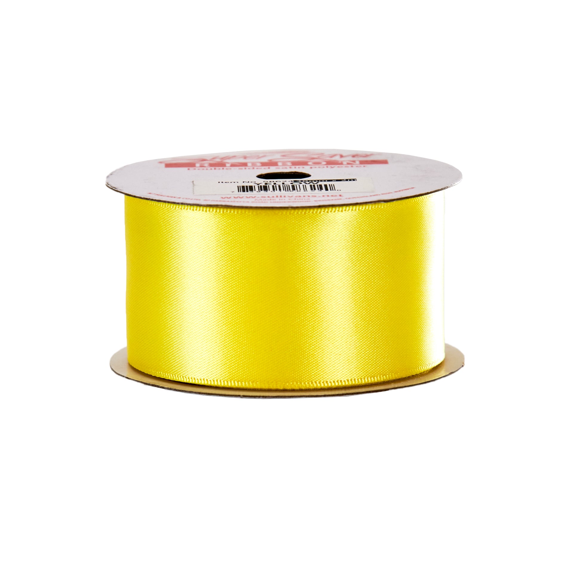 Sullivans Spool Ribbon, Yellow- 38mm