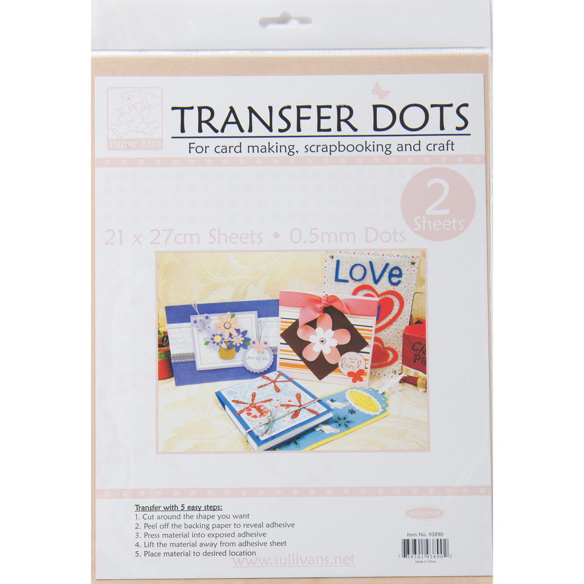 Sullivans Transfer Dots- 0.5mm