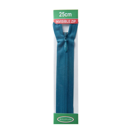 Sullivans Invisible Zip, Teal