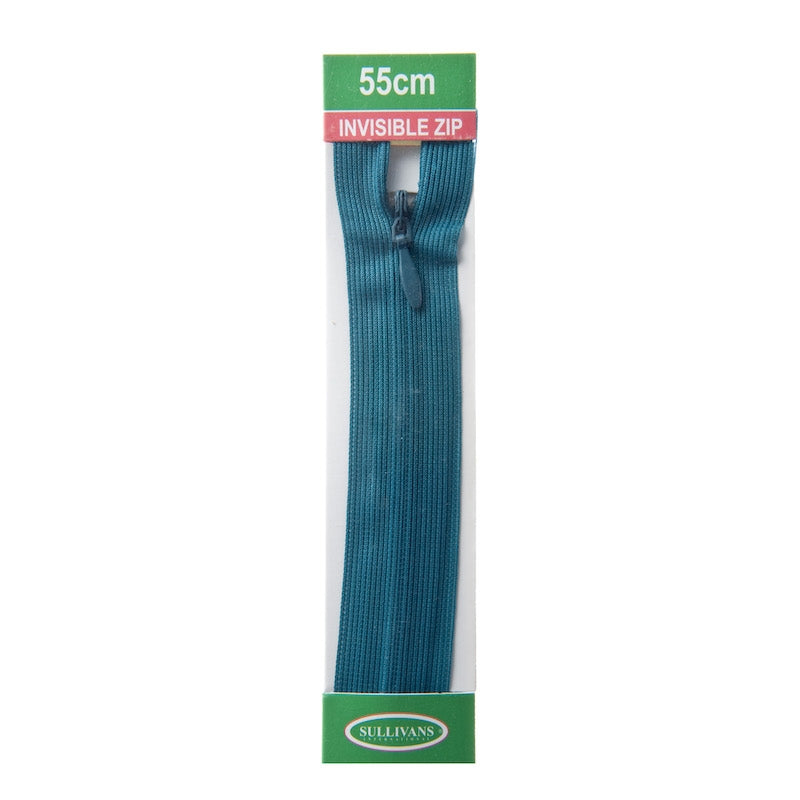 Sullivans Invisible Zip, Teal