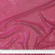 Party Sequins 3mm Fabric, Cerise- Width 112cm