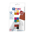 FIMO Leather-Effect Starter Set, Assorted- 12pk