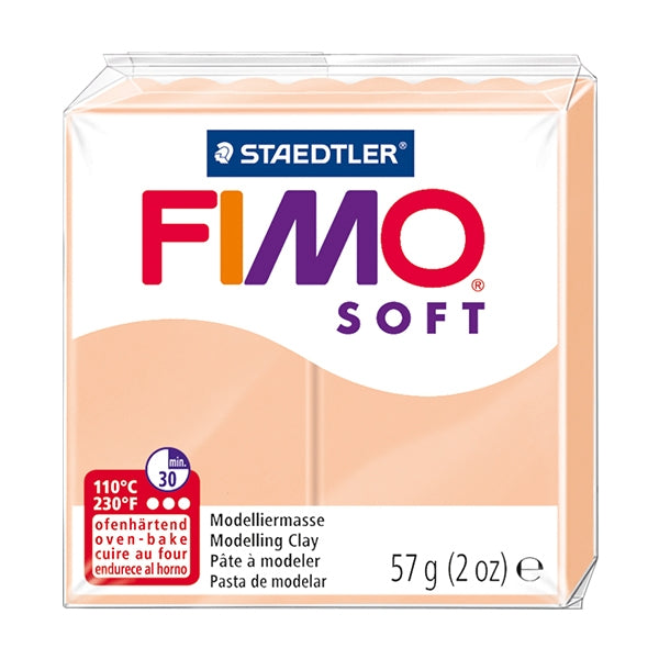 FIMO Standard Block Modelling Clay, Light Peach- 57g