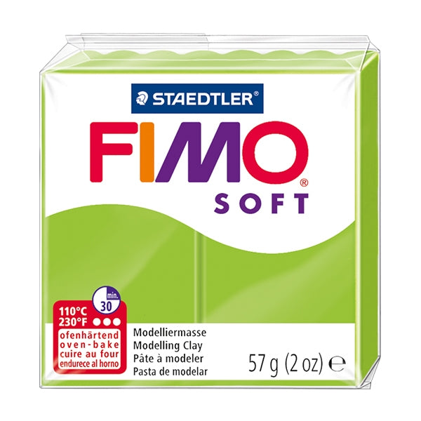 FIMO Standard Block Modelling Clay, Apple Green- 57g