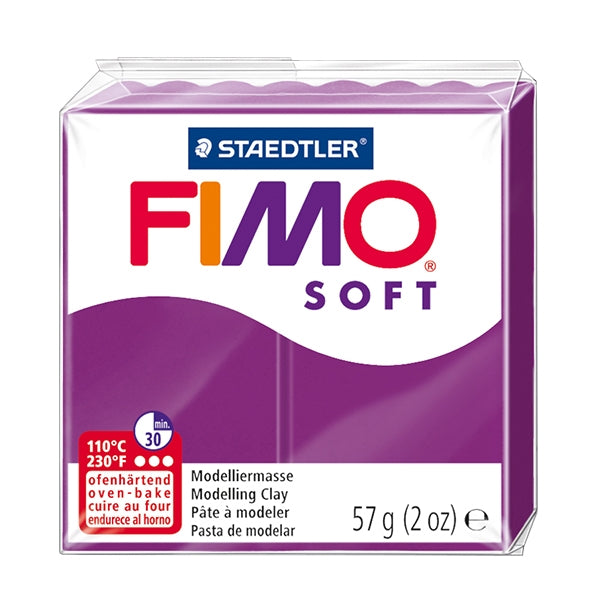 FIMO Standard Block Modelling Clay, Purple- 57g