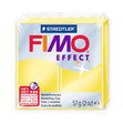 FIMO Effect Standard Block, Translucent Yellow- 57g