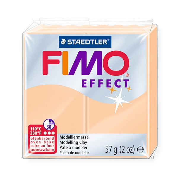 FIMO Standard Block Modelling Clay, Pastel Peach- 57g