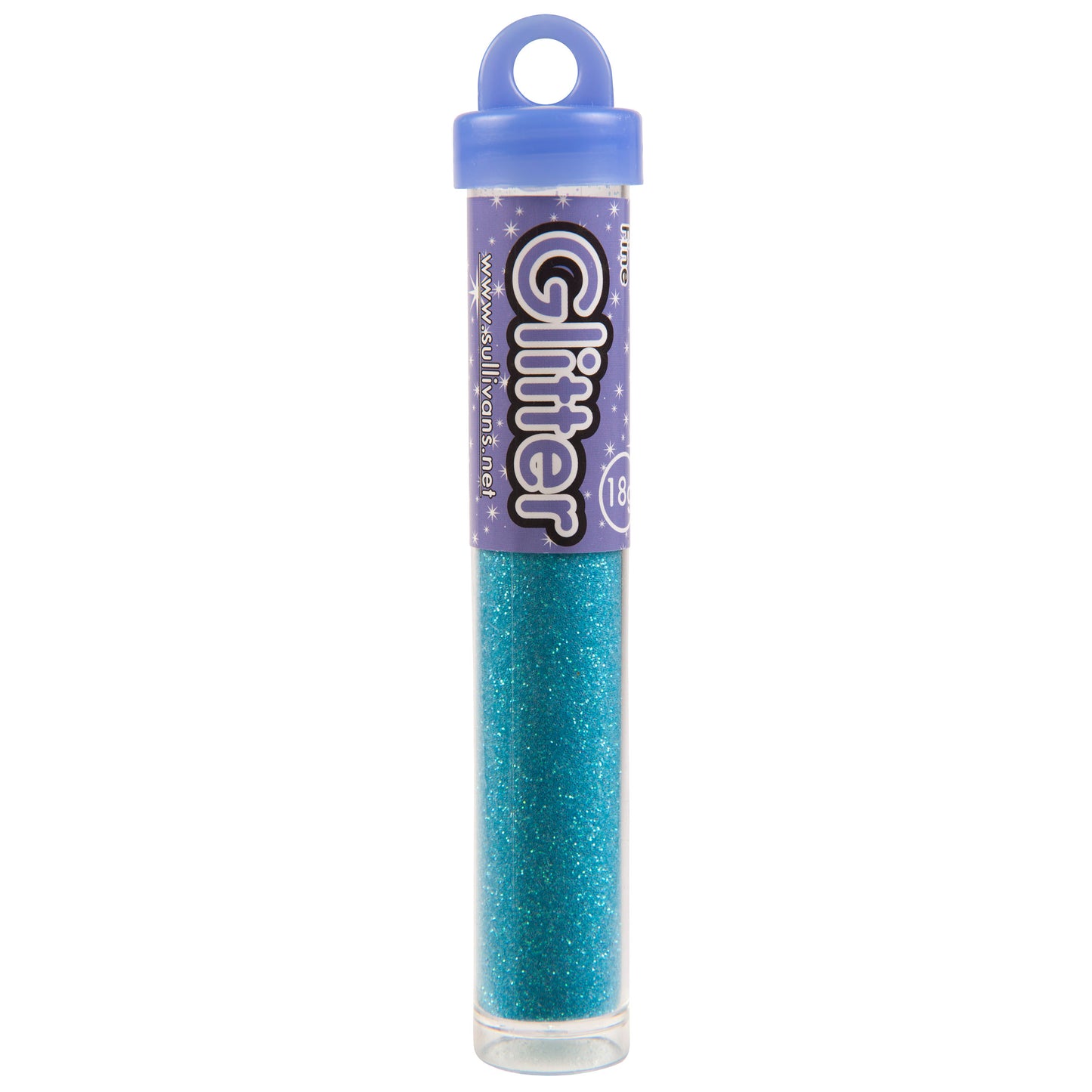 Sullivans Fine Pastel Glitter, Aqua- 18g