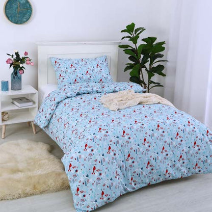 Dreamaker Quilt Cover Set, Little Birds