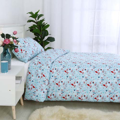 Dreamaker Quilt Cover Set, Little Birds