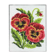 Sullivans Tapestry Kit, Pansy Flowers- 20x25cm
