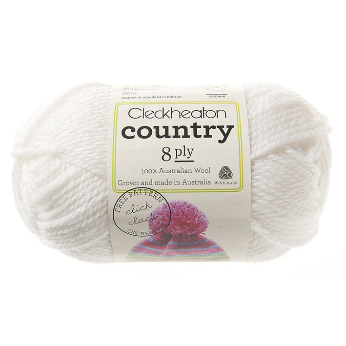 Cleckheaton Country 8ply Crochet & Knitting Yarn - 50g Wool Yarn – Lincraft