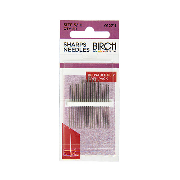 Birch Sharp Sewing Needle Pack- Size 5/10