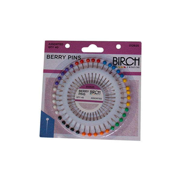 Birch Berry Pins- 40pc