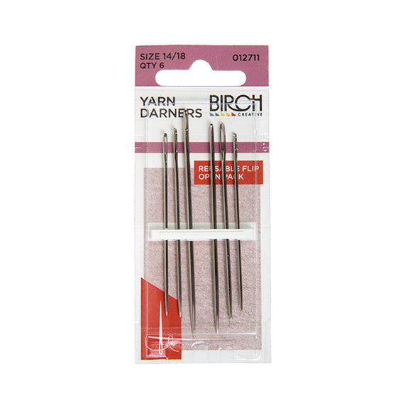 Birch Yarn Needle Silver 14 / 18