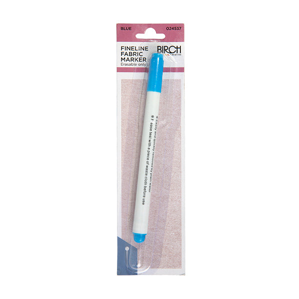 Birch Fineline Fabric Marker, Blue