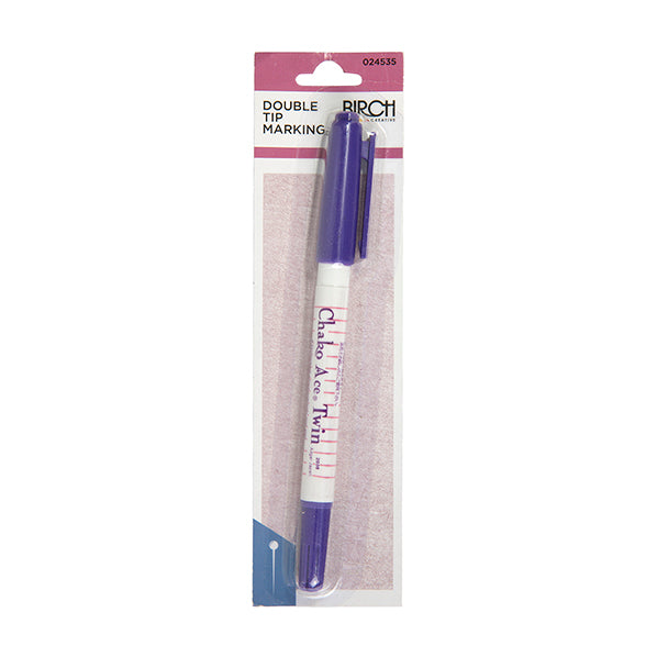 Birch Pen Marking Double Tip Assistant, Blue