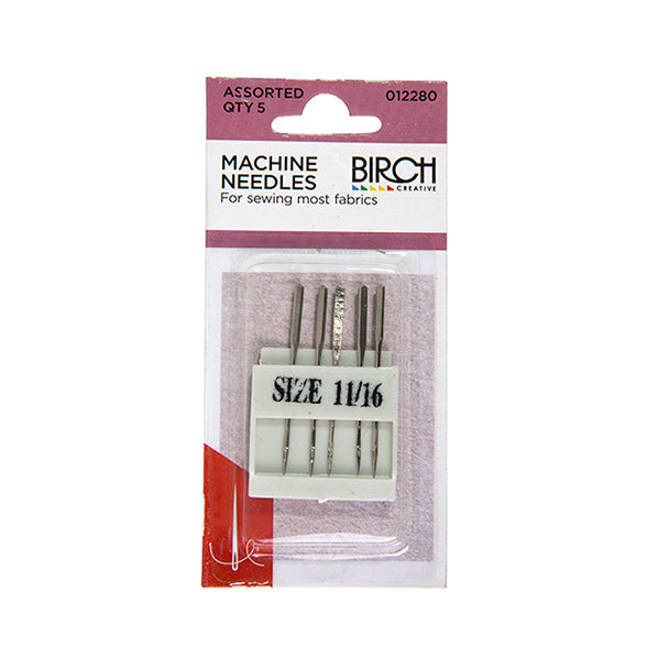 Birch Machine Needle 5pk- Size 11/16