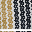 Cotton Duck Fabric, Retro Chevron- Width 145cm