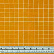 Cotton Duck Fabric, Mustard Check- Width 140cm