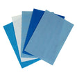 Arbee Printed Felt Sheets, Blue Patterns- 12pk
