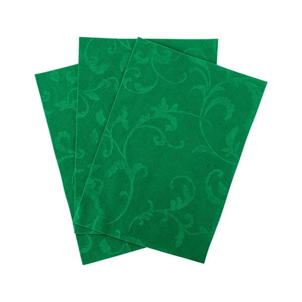 Arbee Embossed Felt Sheets, Vine Green- 10pk