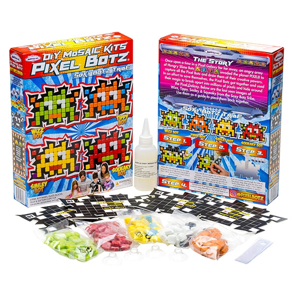 Mosaic Kit Pixel Botz- Soxy Botz