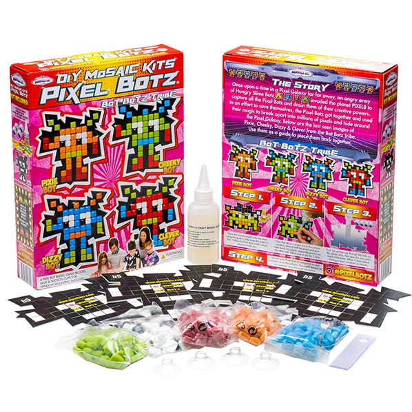 Mosaic Kit Pixel Botz- Bot Botz