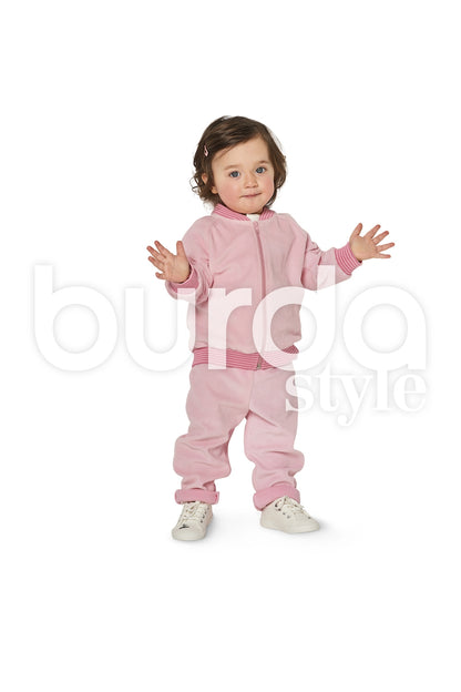 Burda Pattern 9349 (6M-3M)