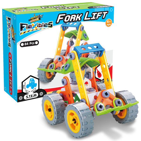 Construct It Flexibles, Fork Lift- 84pc