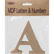 MDF Letter A- 10.5 x 1.5cm