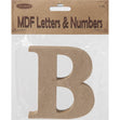 MDF Letter B- 10.5 x 1.5cm