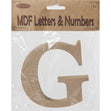 MDF Letter G- 10.5 x 1.5cm