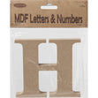 MDF Letter H- 10.5 x 1.5cm