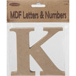 MDF Letter K- 10.5 x 1.5cm