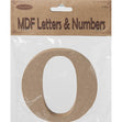 MDF Letter O- 10.5 x 1.5cm