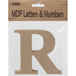 MDF Letter R- 10.5 x 1.5cm