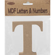MDF Letter T- 10.5 x 1.5cm