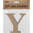 MDF Letter Y- 10.5 x 1.5cm