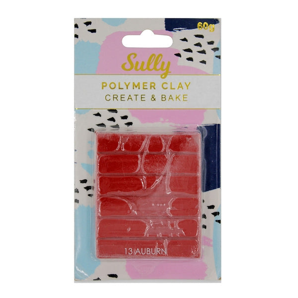 Sully Polymer Clay, Auburn- 60g