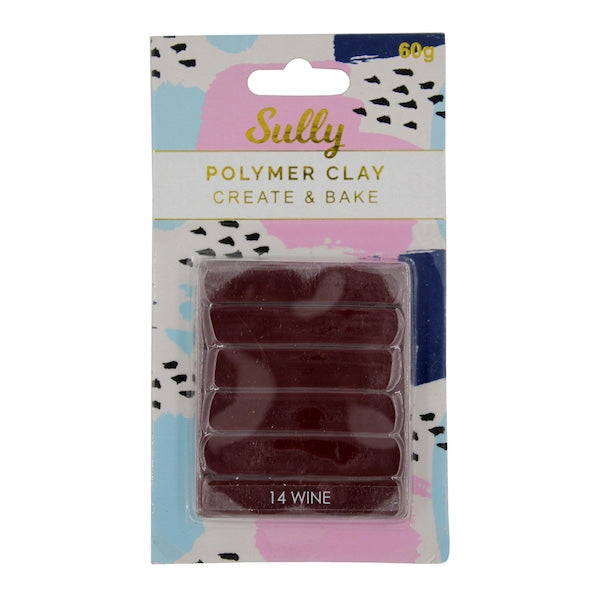 Sully Polymer Wine, Crimson- 60g