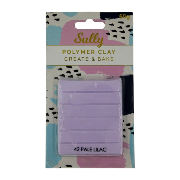 Sully Polymer Clay, Pale Lilac- 60g