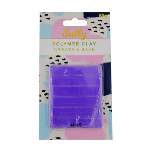 Sully Polymer Clay, Iris- 60g