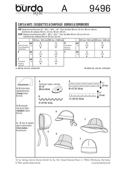 Burda Pattern 9496 (12-22)