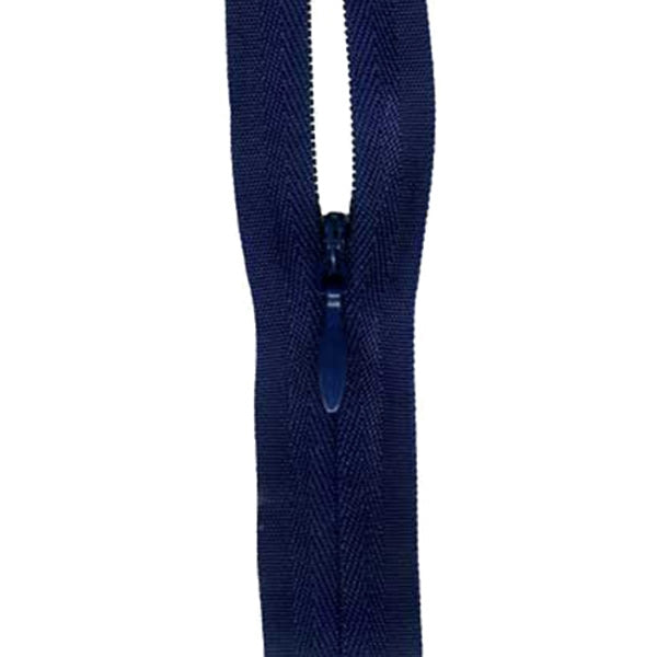 Sullivans Zip Invisible, Navy- 3 mm