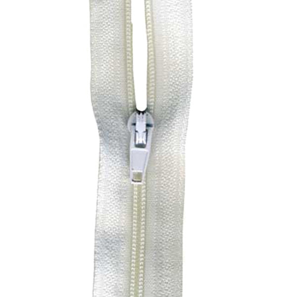 Sullivans Zip Continuous, White- 3 mm