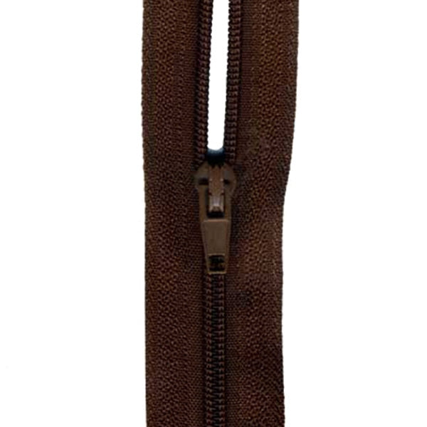 Sullivans Zip Continuous, Brown- 3 mm