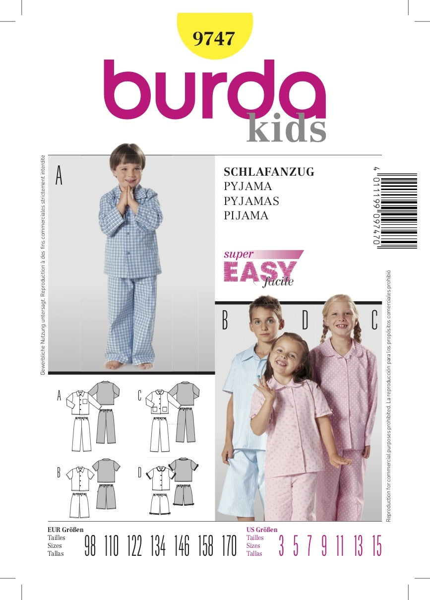 Burda Pattern 9747 (3-15)