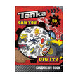 Tonka Colouring Book with Puffy Sticker, Can You Dig It?
