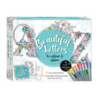 Hinkler Beautiful Letters to Colour & Share Kit